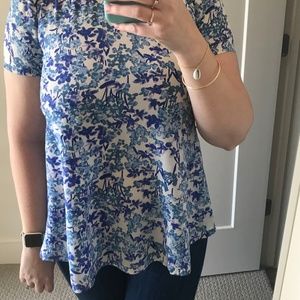 Thelma blouse (floral print) Sézane size M